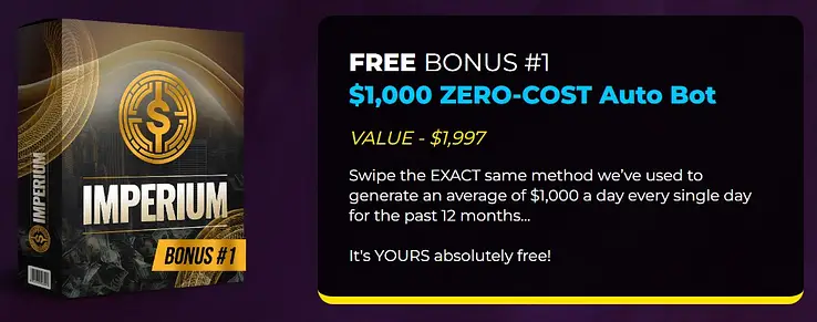 Bonuses - Imperium Review