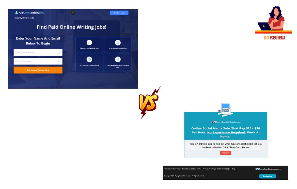 PaidOnlineWritingJobs vs PayingSocialMediaJobs The Ultimate Showdown